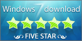 瑪佳優精選軟件獲得 Windows7Download 的五星級獎項